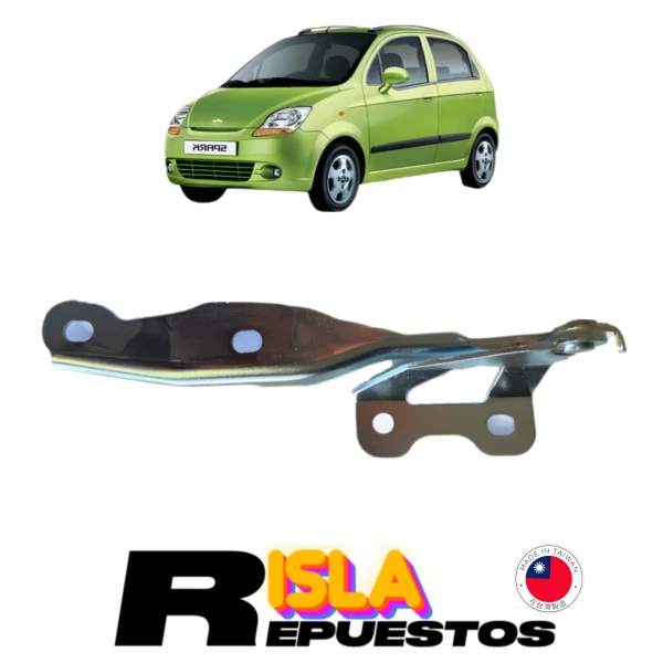 Bisagra Capot Izquierda Para Chevrolet Spark 2006 2016 800 1.0